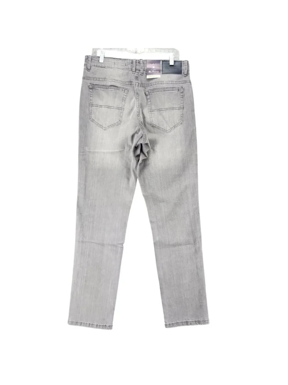 Ben Sherman Jeans Mens 31x34 Gray Stretch Mid Rise Straight Fit *NWT*